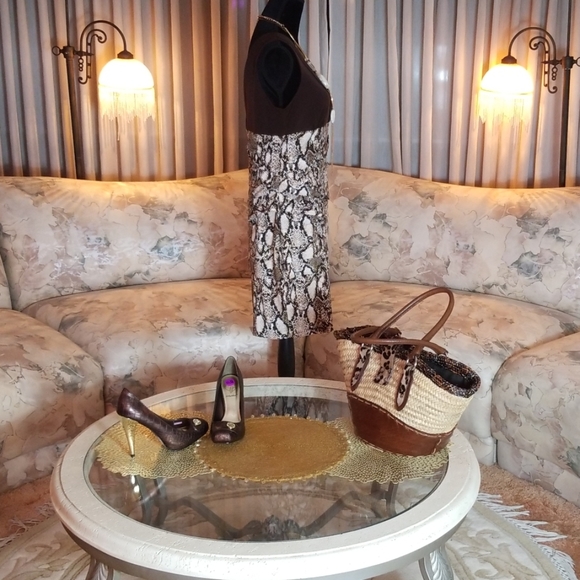 INTERMISSION Snake Print Dress - Picture 2 of 8